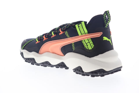 Puma Erupt Trail FM 19315201 Mens Black Canvas Lace Up Athletic Running Shoes