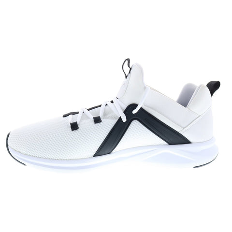 Puma Enzo 2 19324908 Mens White Mesh Lace Up Athletic Cross Training Shoes