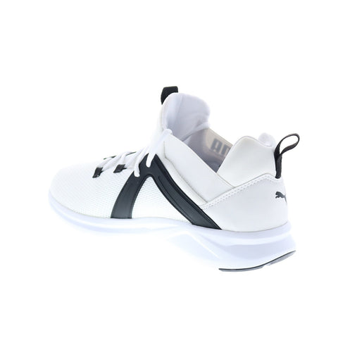 Puma Enzo 2 19324908 Mens White Mesh Lace Up Athletic Cross Training Shoes