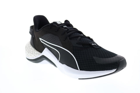Puma Hybrid Nx Ozone 19338401 Mens Black Canvas Athletic Running Shoes