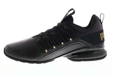 Puma Axelion Perf Mens Black Synthetic Athletic Cross Training Shoes