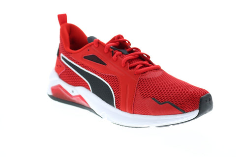 Puma LQDCELL Method 19368503 Mens Red Mesh Athletic Cross Training Shoes