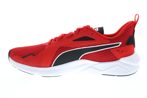 Puma LQDCELL Method 19368503 Mens Red Mesh Athletic Cross Training Shoes