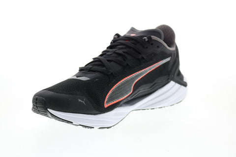 Puma Ultraride 19375606 Womens Black Mesh Athletic Running Shoes
