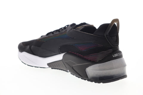 Puma LQDCELL Optic XI Iridescent Mens Black Mesh Athletic Cross Training Shoes
