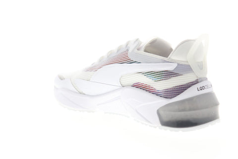 Puma LQDCELL Optic XI Iridescent Womens White Mesh Athletic Cross Training Shoes
