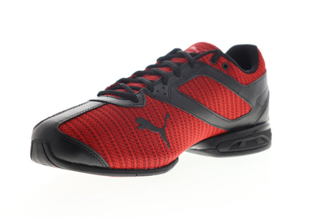 Puma Tazon 6 Ridge 19403702 Mens Red Lace Up Athletic Running Shoes