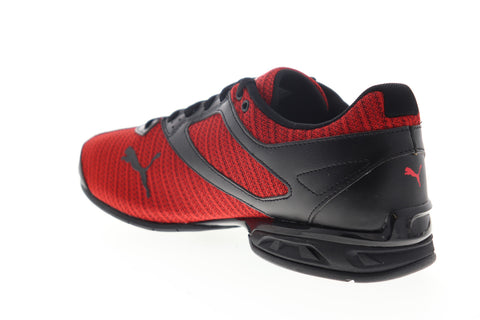 Puma Tazon 6 Ridge 19403702 Mens Red Lace Up Athletic Running Shoes