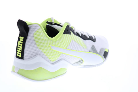 Puma Cell Valiant 19405505 Mens White Mesh Athletic Cross Training Shoes