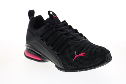 Puma Axelion Mesh 19409301 Womens Black Mesh Athletic Running Shoes