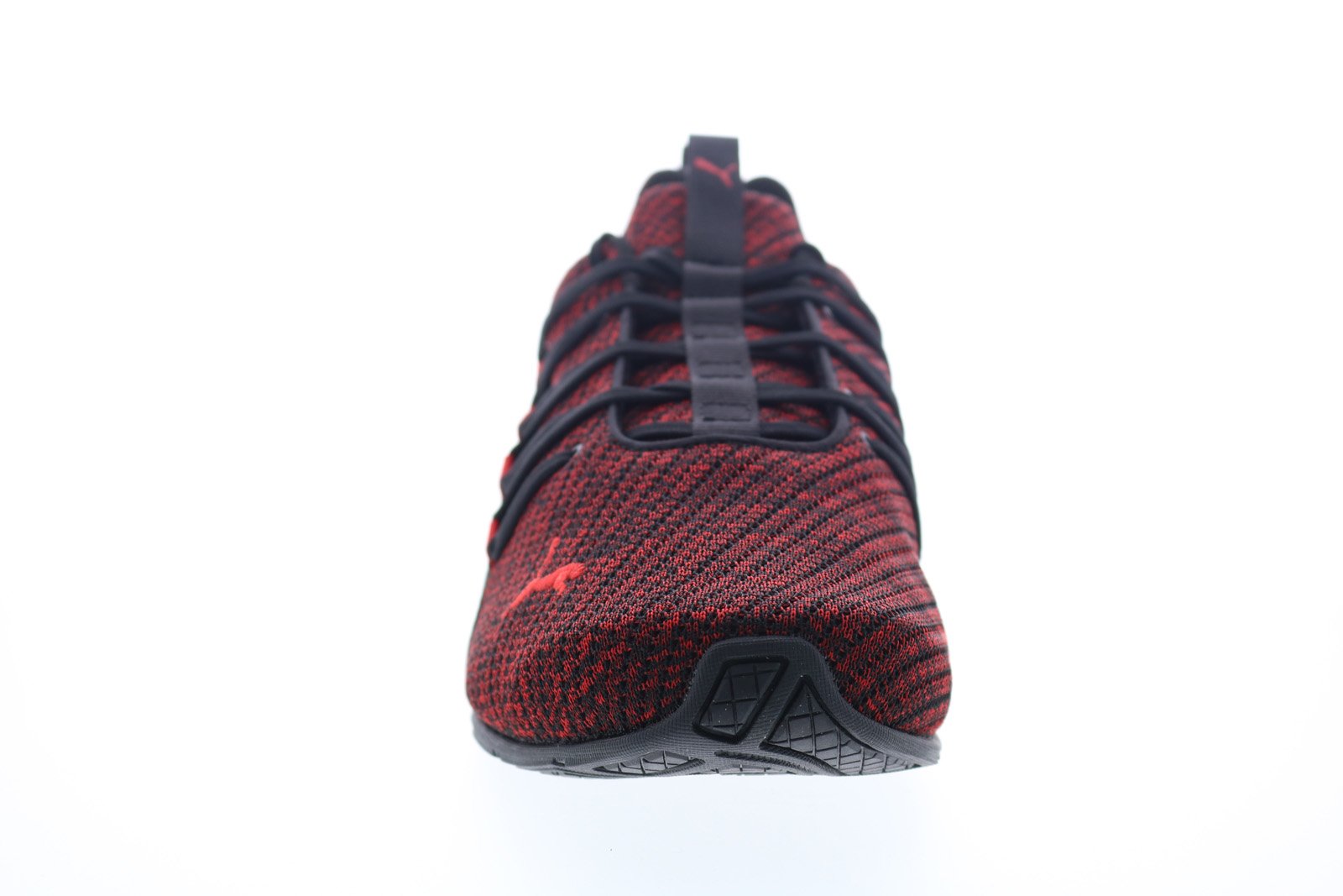 Puma Axelion Ultra 19413402 Mens Red Canvas Low Top Athletic Running S