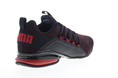 Puma Axelion Ultra 19413404 Mens Black Mesh Lace Up Low Top Sneakers Shoes