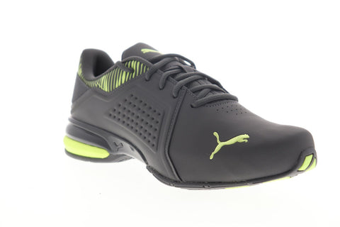 Puma Viz Runner Graphic 19421805 Mens Gray Synthetic Athletic Running Shoes