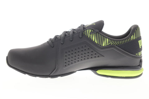 Puma Viz Runner Graphic 19421805 Mens Gray Synthetic Athletic Running Shoes