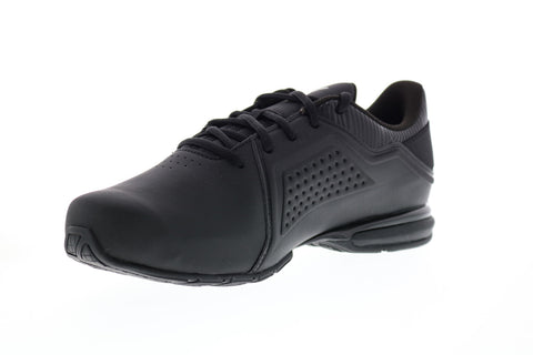 Puma Viz Runner Graphic Mens Black Synthetic Athletic Running Shoes