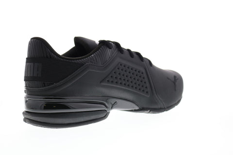Puma Viz Runner Graphic Mens Black Synthetic Athletic Running Shoes