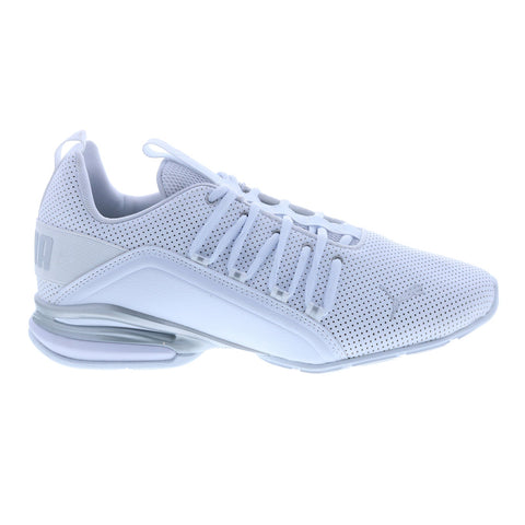 Puma Axelion Perf Wide 19431901 Mens White Wide Athletic Running Shoes