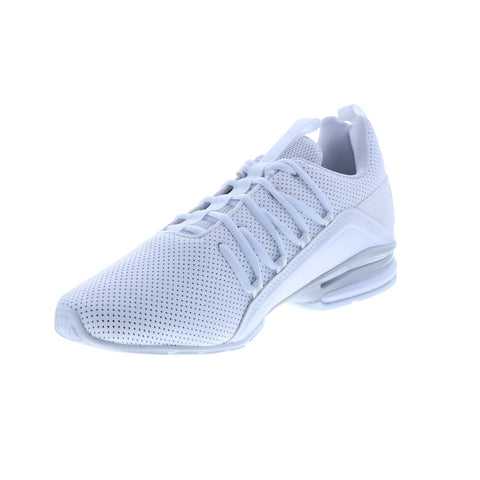 Puma Axelion Perf Wide 19431901 Mens White Wide Athletic Running Shoes