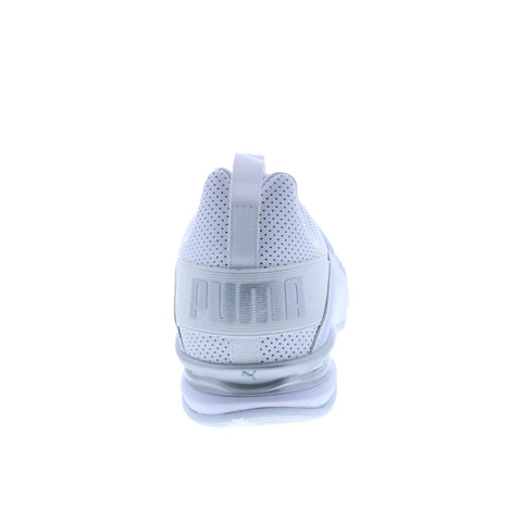 Puma Axelion Perf Wide 19431901 Mens White Wide Athletic Running Shoes