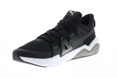 Puma Cell Fraction 19436101 Mens Black Mesh Athletic Cross Training Shoes