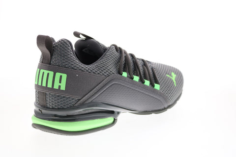 Puma Axelion Ls 19438403 Mens Gray Mesh Athletic Cross Training Shoes