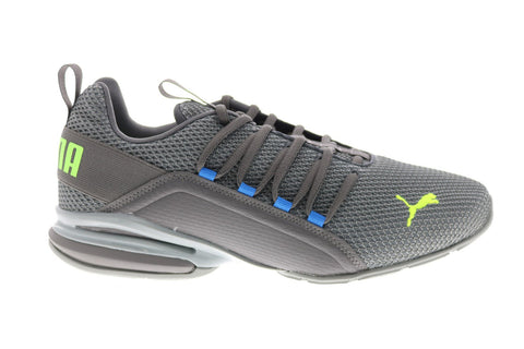 Puma Axelion LS 19438406 Mens Gray Mesh Cross Training Athletic Shoes