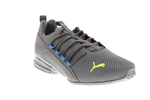 Puma Axelion LS 19438406 Mens Gray Mesh Cross Training Athletic Shoes