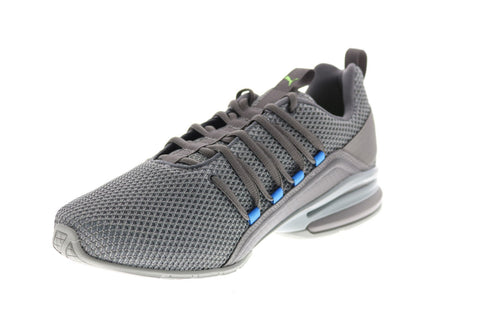 Puma Axelion LS 19438406 Mens Gray Mesh Cross Training Athletic Shoes