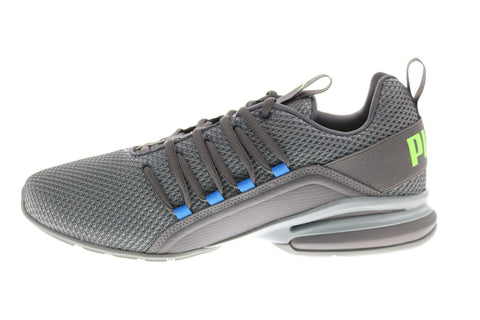 Puma Axelion LS 19438406 Mens Gray Mesh Cross Training Athletic Shoes