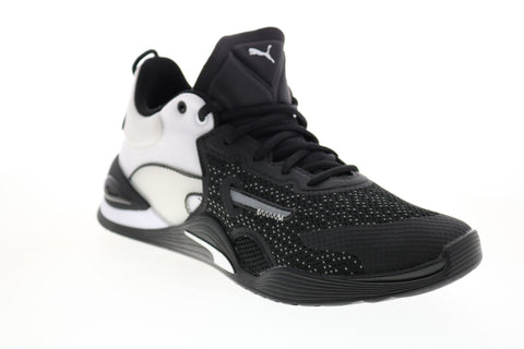 Puma Fuse 19441905 Mens Black Mesh Athletic Cross Training Shoes
