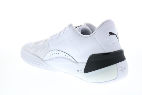 Puma Clyde Hardwood Team 19445401 Mens White Athletic Basketball Shoes
