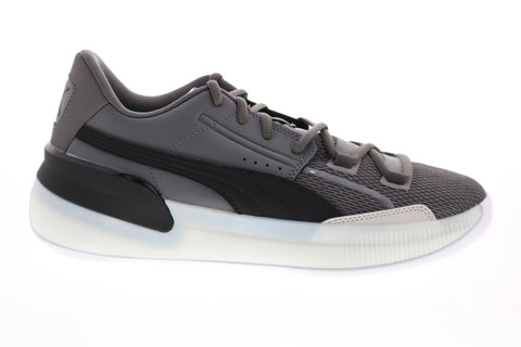 Puma Clyde Hardwood Team 19445403 Mens Black Athletic Basketball Shoes