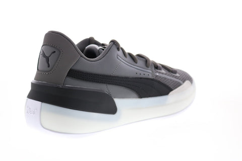 Puma Clyde Hardwood Team 19445403 Mens Black Athletic Basketball Shoes