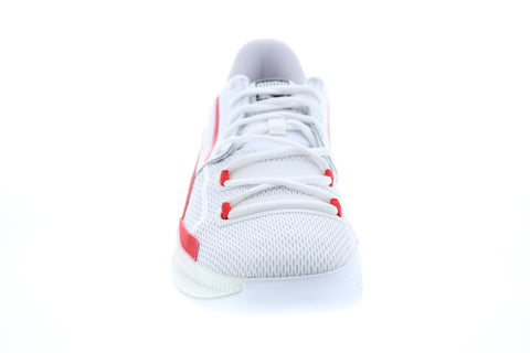 Puma Clyde Hardwood Team 19445404 Mens White Athletic Basketball Shoes