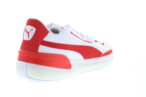 Puma Clyde Hardwood Team 19445404 Mens White Athletic Basketball Shoes
