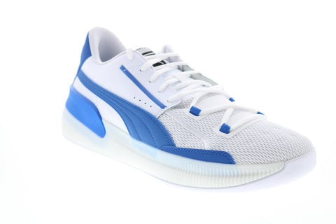 Puma Clyde Hardwood Team 19445405 Mens White Athletic Basketball Shoes