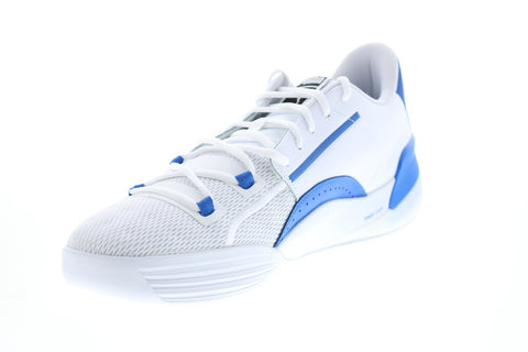 Puma Clyde Hardwood Team 19445405 Mens White Athletic Basketball Shoes