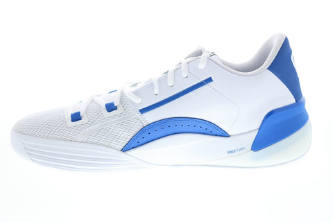 Puma Clyde Hardwood Team 19445405 Mens White Athletic Basketball Shoes