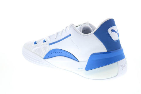 Puma Clyde Hardwood Team 19445405 Mens White Athletic Basketball Shoes