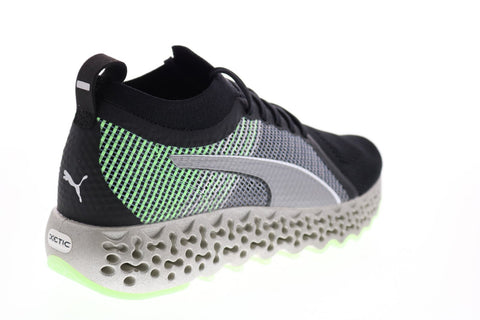 Puma Calibrate Runner 19450202 Mens Black Canvas Lifestyle Sneakers Shoes