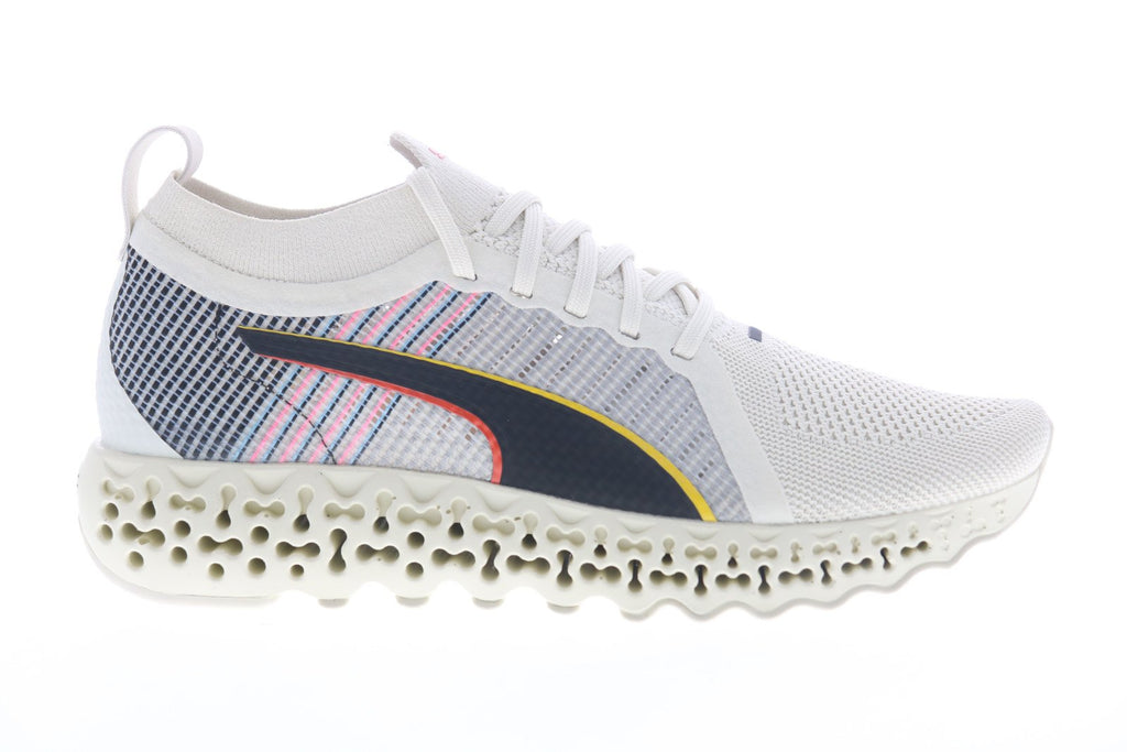 Puma Calibrate Runner Mono 19450302 Mens Gray Mesh Athletic Running Sh