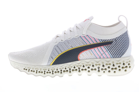 Puma Calibrate Runner Mono 19450302 Mens Gray Canvas Running Athletic Shoes