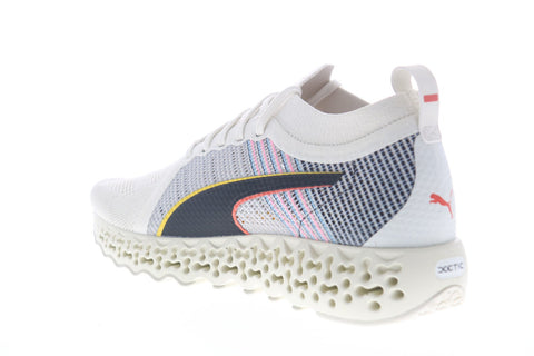 Puma Calibrate Runner Mono 19450302 Mens Gray Canvas Running Athletic Shoes
