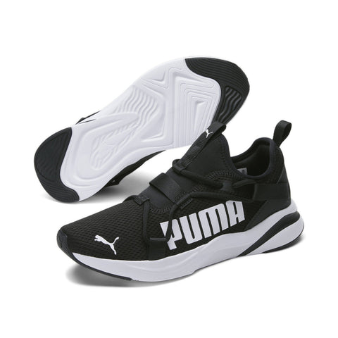 Puma Softride Rift Slip-On Bold 19451401 Mens Black Athletic Running Shoes