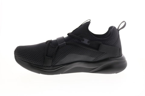 Puma Softride Rift Slip-On Bold Mens Black Lifestyle Sneakers Shoes