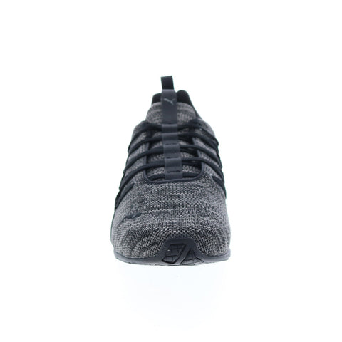 Puma Axelion Multi 19494701 Mens Black Canvas Athletic Running Shoes