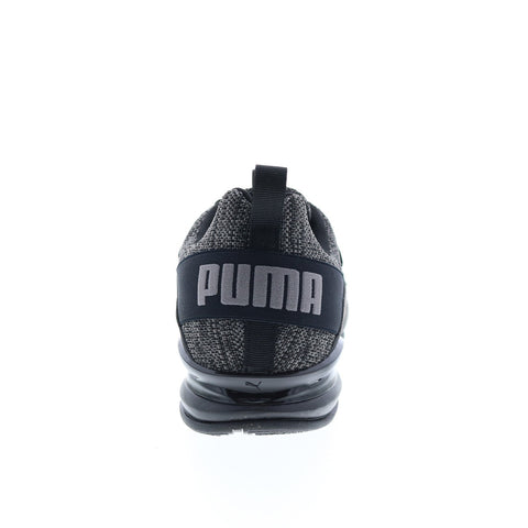 Puma Axelion Multi 19494701 Mens Black Canvas Athletic Running Shoes