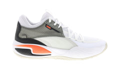 Puma Court Rider Basketball 19506404 Mens White Synthetic Low Top Athletic Shoes