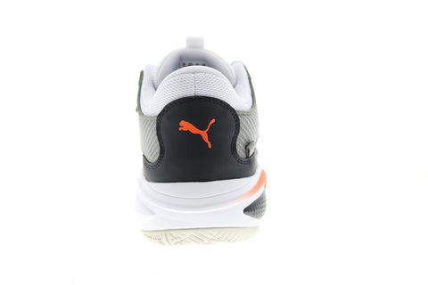 Puma Court Rider Basketball 19506404 Mens White Synthetic Low Top Athletic Shoes