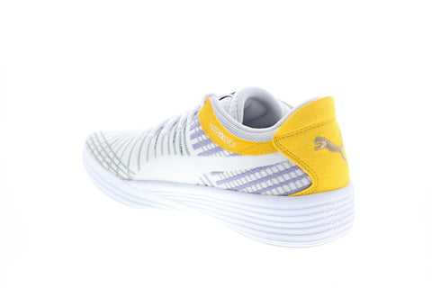 Puma Clyde All-Pro Coast 2 Coast Basketball Mens White Canvas Athletic Shoes